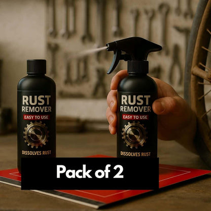 Powerful Rust Remover Spray – Easy to Use Rust Cleaner (Pack of 2)