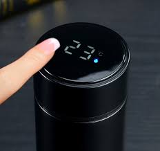 LED Temperature Display Flask
